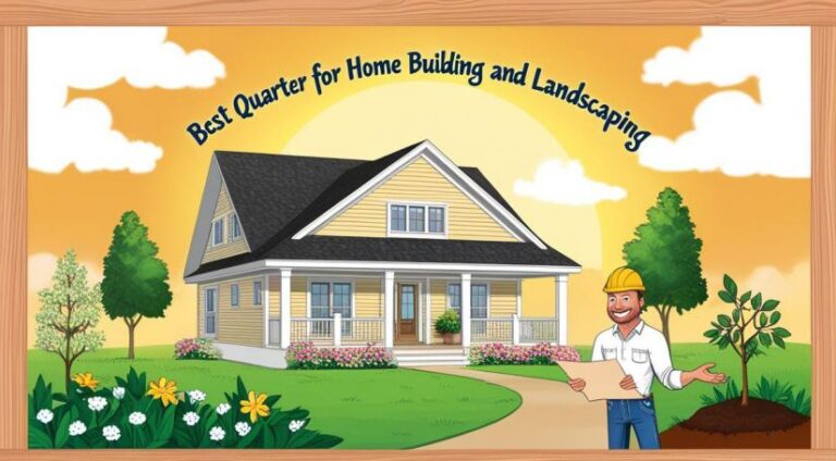 Best Quarter for Home Building and Landscaping