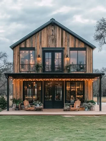 Luxury Barndominium exterior Countryside Haven (2)